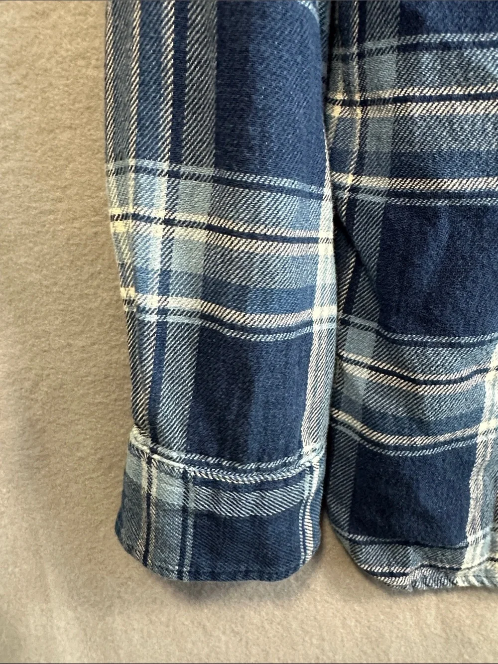 Polo by Ralph Lauren Blue Plaid Cotton Button-Down Shirt